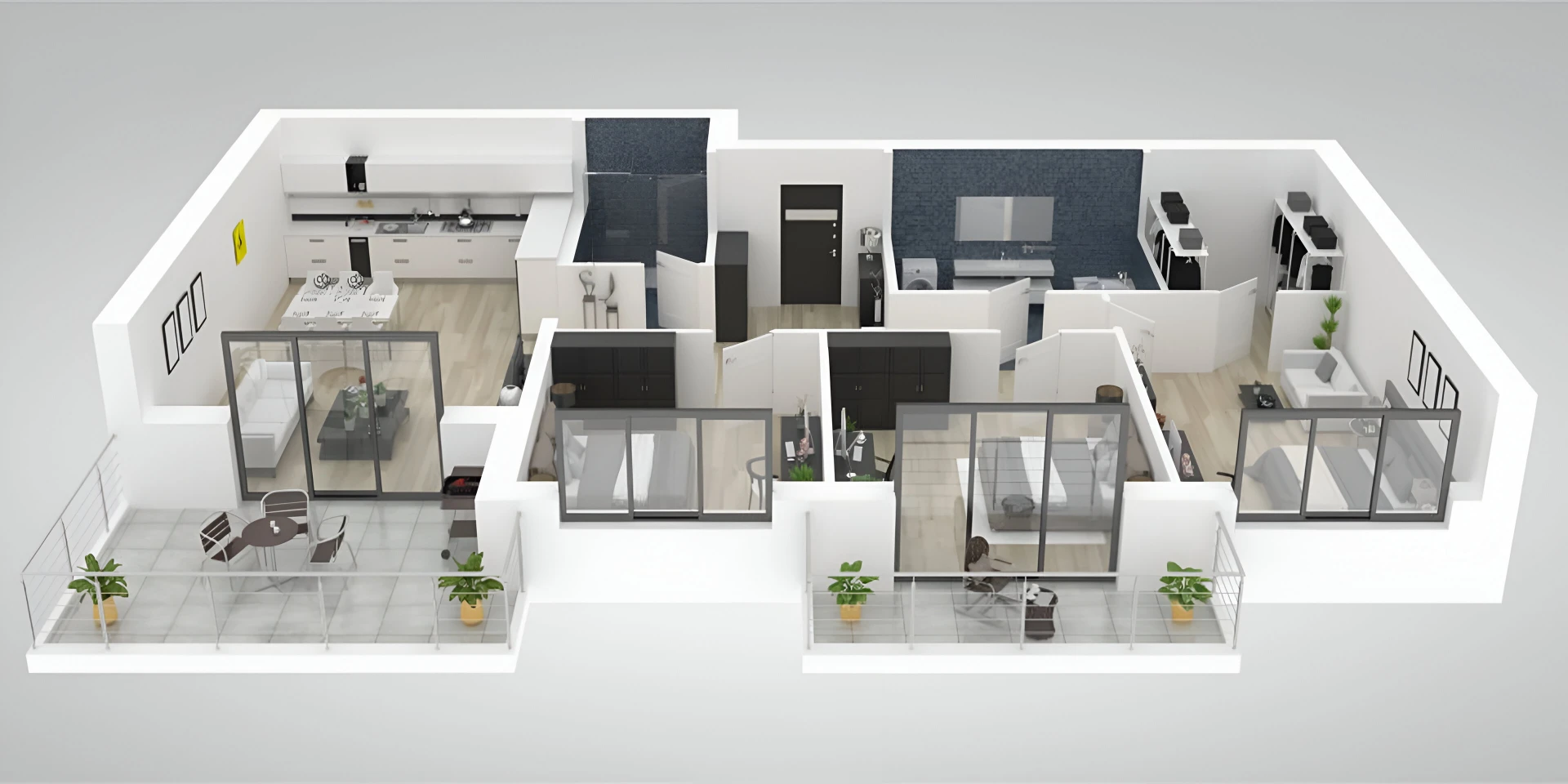 Bet Petillot Diagnostic Immobilier Nice Plans 3d